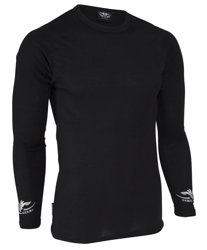 Long Sleeve Thermal Black