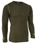 Long Sleeve Thermal Olive by Game Gear