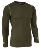 Long Sleeve Thermal Olive by Game Gear