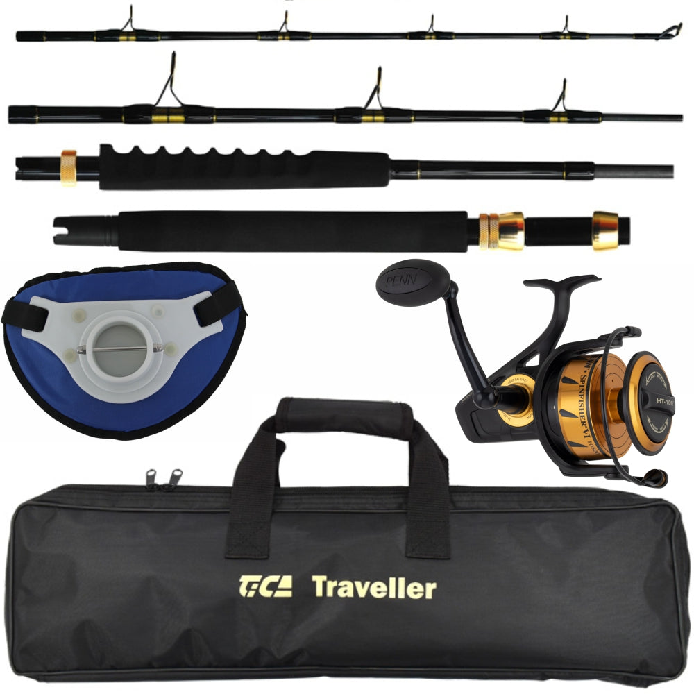 drone fishing reel DRONE ROD & REEL COMBO OPTION 4 (TICA TRAVELLER) – Camp and Tackle