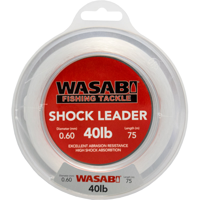 Wasabi Shock Leader – Camp and Tackle