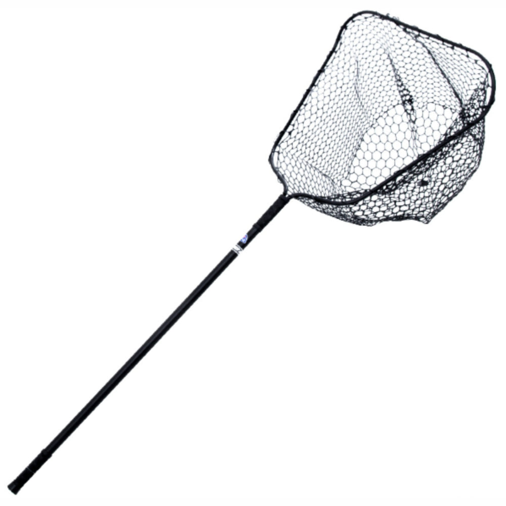 Landing Net Large (rubber net) NZ Made Blackout 2 Year Warranty – Camp and  Tackle