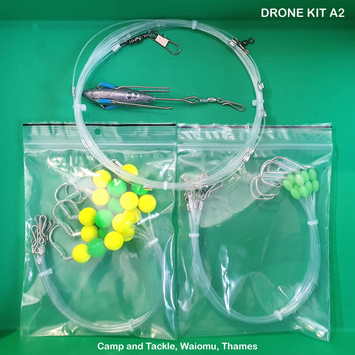 Drone Fishing Kit 2, Floating, NZ MADE – Camp and Tackle