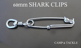SHARK CLIPS with SWIVELS 10, 25 or 50