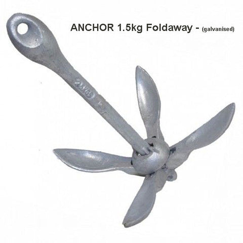 ANCHOR 1.5KG COLLAPSIBLE GRAPNEL BY NACSAN