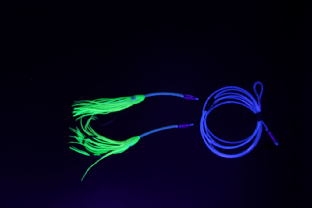 Puka Rig Super UV with Octopus Skirt - 4 Lumo Colour Options – Camp and ...