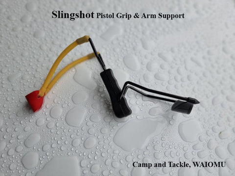 Slingshot Pistol Grip with Arm Support