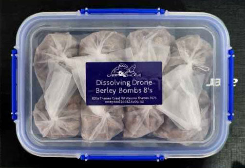 DISSOLVING DRONE BERLEY BOMBS 8's on SPECIAL $10.00 OFF! – Camp and Tackle