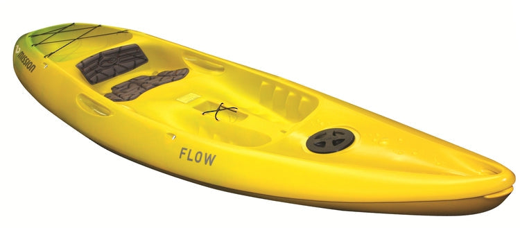 MISSION KAYAK FLOW PACKAGE Blue/White & Orange/Yellow FREE C-TUG TROLL ...