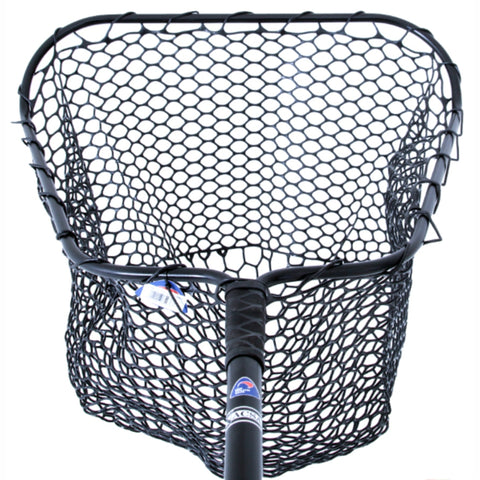 Landing Net Large (rubber net) NZ Made Blackout 2 Year Warranty – Camp and  Tackle