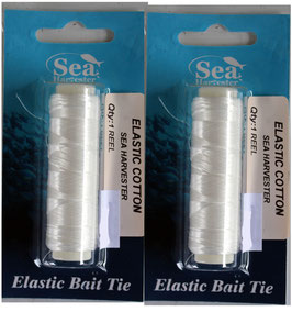 Sea Harvester Elastic Bait Cotton Thread, 2 Pack