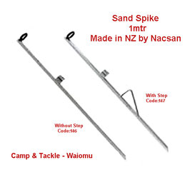 1.0M Beach Spike - Sand Spike - With-Out Step – Camp and Tackle