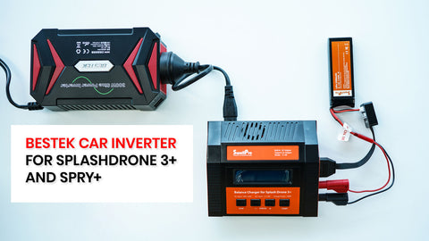 CAR INVERTER FOR SPLASHDRONE 3+, SPRY+ AND FD1 by JC Matthew