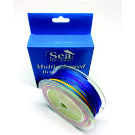 Rainbow Braid 300m Spools 8 Core Various Weights by Sea Harvester