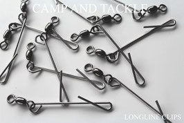 SEA HARVESTER LONGLINE CLIPS 25, 50 or 100 – Camp and Tackle