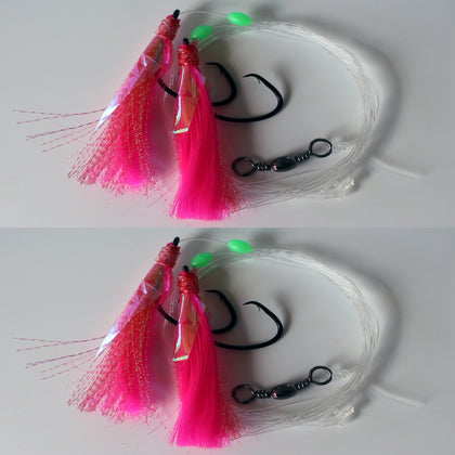 FLASHER RIG PINK SNAPPER FLASHER