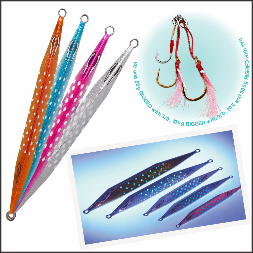 CATCH Double Trouble Lure 60g 80g 100g 200g 300g Camp And Tackle catch-double-trouble-lure-60g-80g-100g-200g-300g-camp-and-tackle