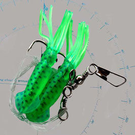 SPOTTY GREEN DICK SQUID RIG - Qty:1 – Camp and Tackle