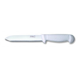 Victory Stainless Steel XCEL Fishermans Knife 341 Serrated 17cm