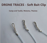 Drone Lumo Traces with Soft Bait Clips