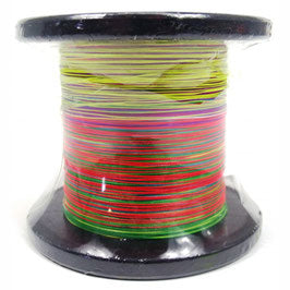 Rainbow Braid 600m Spools 8 Core 2 Weights by Sea Harvester