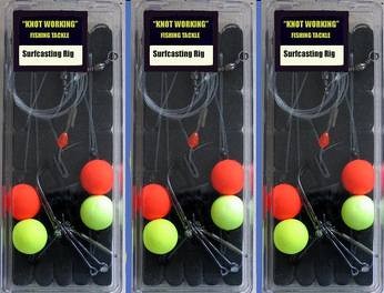 Surfcasting Floating Pulley Rigs x6 Rigs