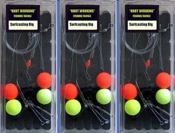 Surfcasting Floating Pulley Rigs x6 Rigs – Camp and Tackle